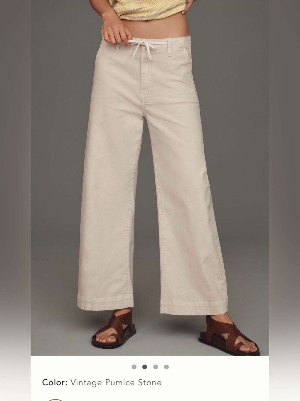 NWT! Paige Arellia Ankle with tie Pant - Picture 2 of 4
